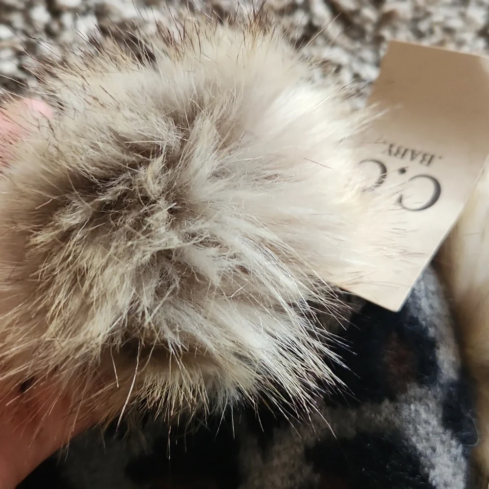 C.C baby pompom hat.